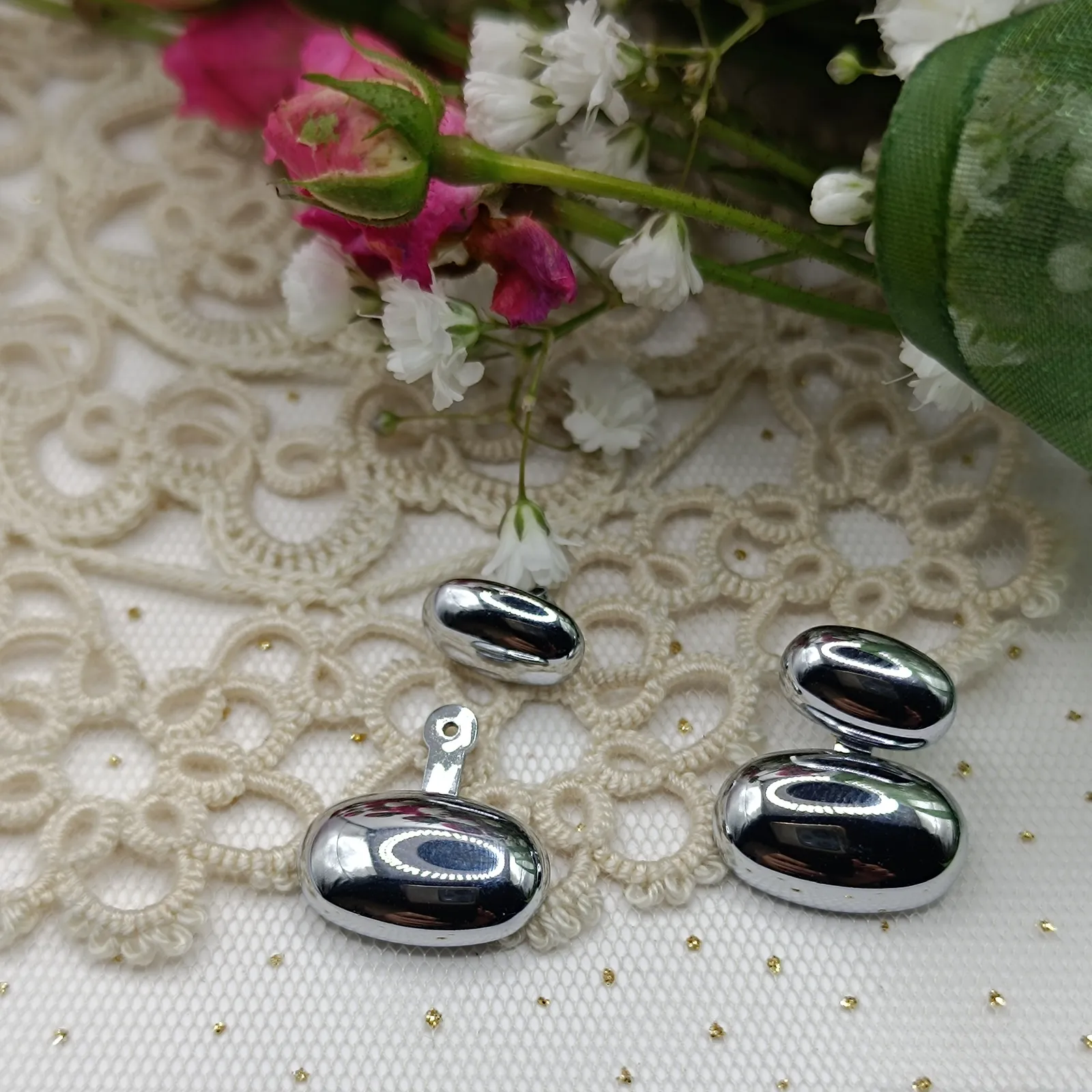 Σκουλαρίκια «Minimalist Oval Duo» – Πολυμορφικά