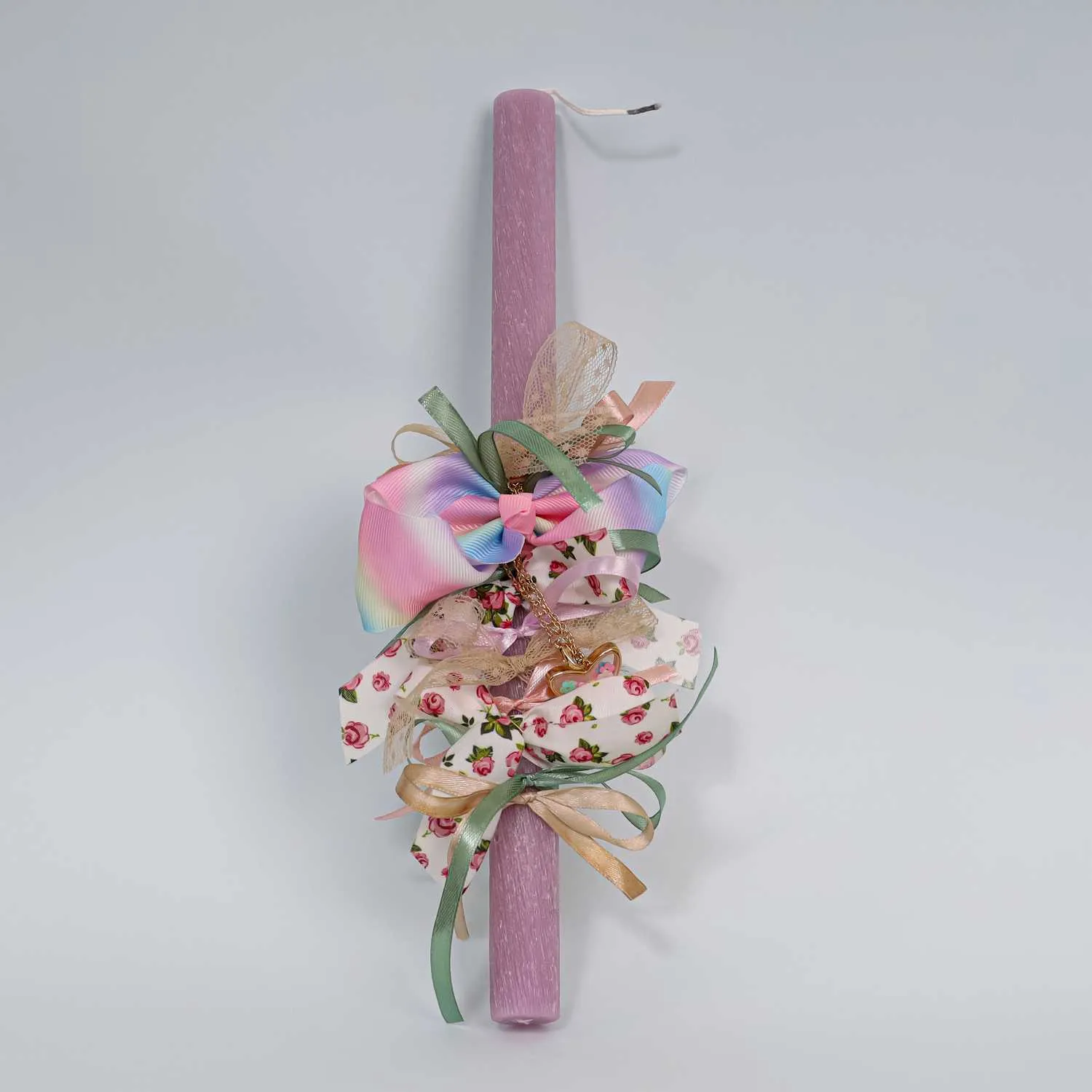 Πολύχρωμη Λαμπάδα με Scrunchie