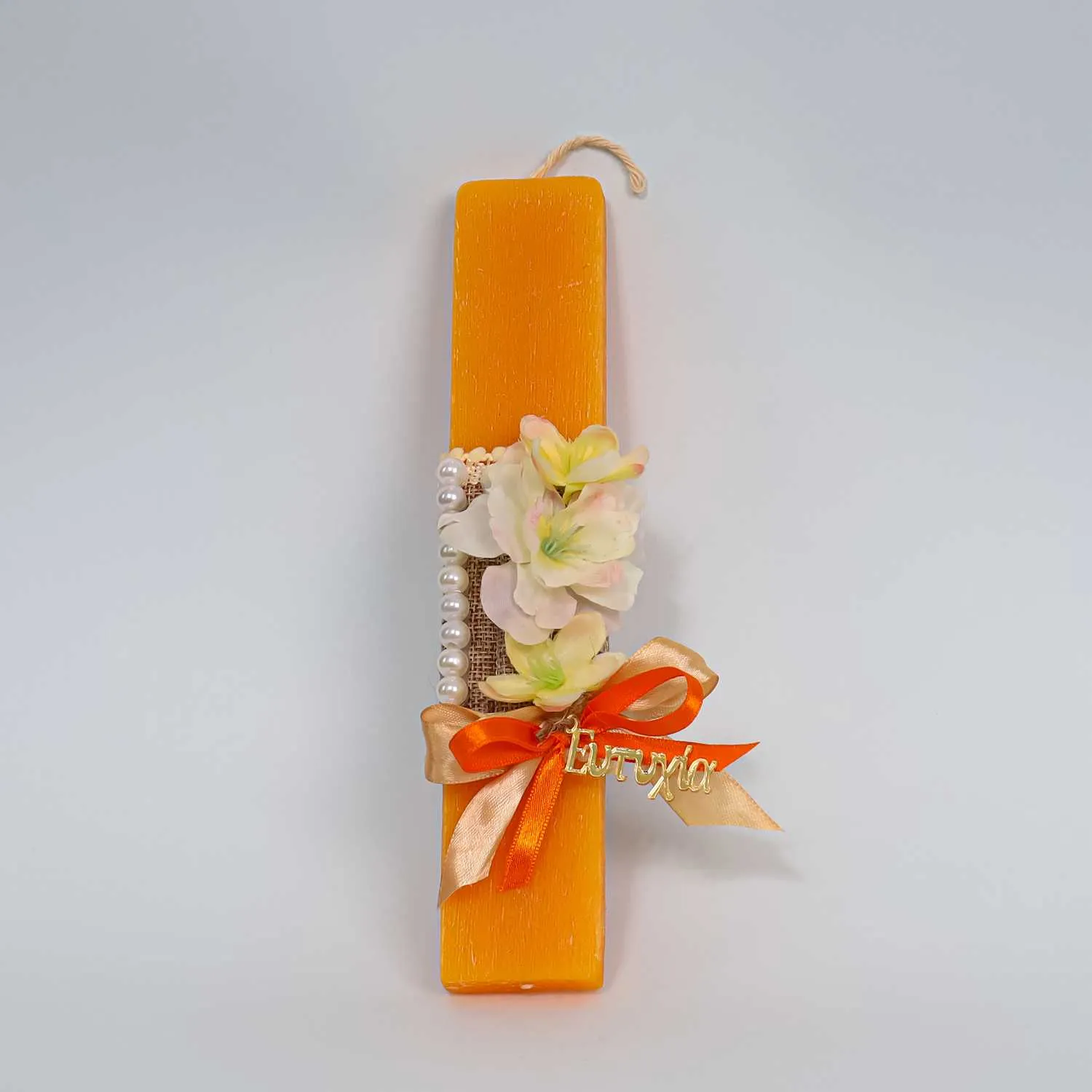 "Orange Blossom & Pearls"