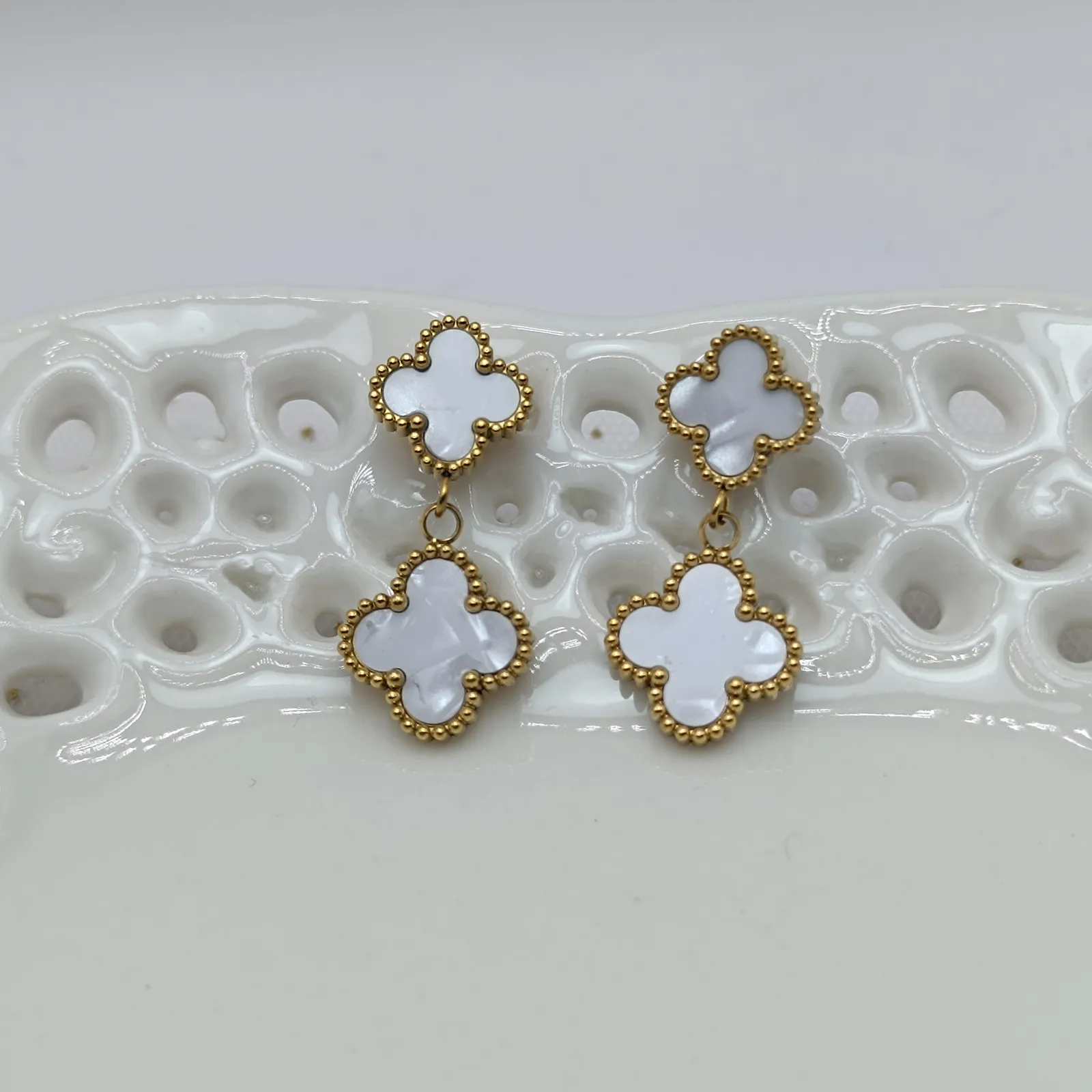 Σκουλαρίκια «Mother of Pearl Drops»