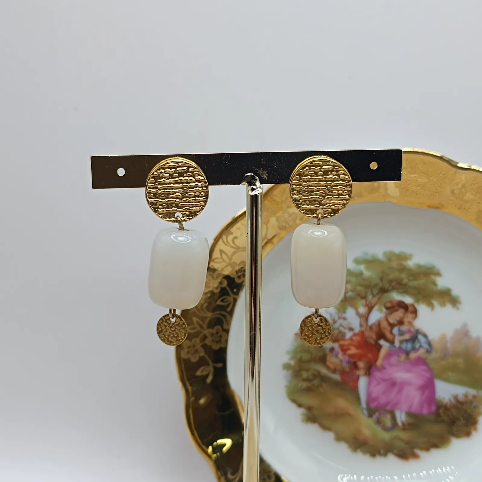 Σκουλαρίκια «Ivory Heritage»